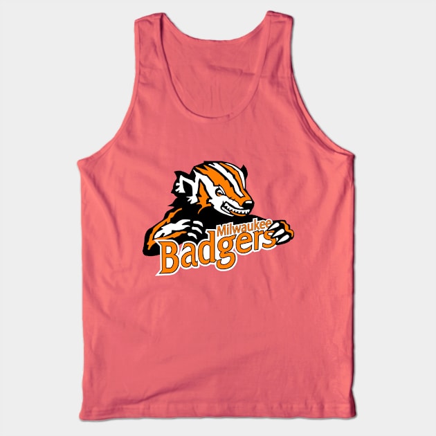 Milwaukee Badgers Tank Top by DarthBrooks